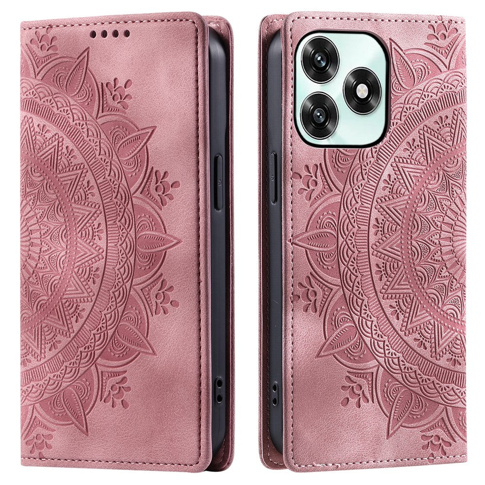 Phone Case For Honor Play10A 4G  /  X5c Plus 4G  /  X5c 4G Magnetic Closing Leather Phone Cover Pattern Imprinted