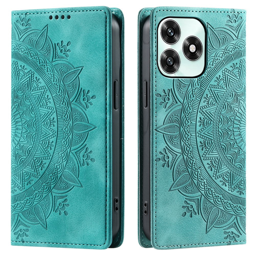 Phone Case For Honor Play10A 4G  /  X5c Plus 4G  /  X5c 4G Magnetic Closing Leather Phone Cover Pattern Imprinted
