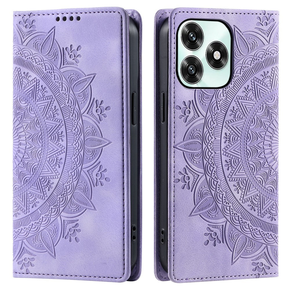 Phone Case For Honor Play10A 4G  /  X5c Plus 4G  /  X5c 4G Magnetic Closing Leather Phone Cover Pattern Imprinted