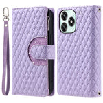 Telefoncover til Honor Play10A 4G / X5c Plus 4G / X5c 4G Lynlåslomme Glitter Læder Telefoncover med Håndrem