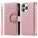 Telefoncover til Honor Play10A 4G / X5c Plus 4G / X5c 4G Lynlåslomme Glitter Læder Telefoncover med Håndrem
