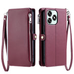 Phone Case For Honor Play10A 4G / X5c Plus 4G / X5c 4G TPU + PU Leather Wallet Phone Cover with Wrist Strap