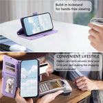 Leather Case For Honor Play10A 4G / X5c Plus 4G / X5c 4G Rhombus Texture Wallet Stand Phone Cover with Wrist Strap