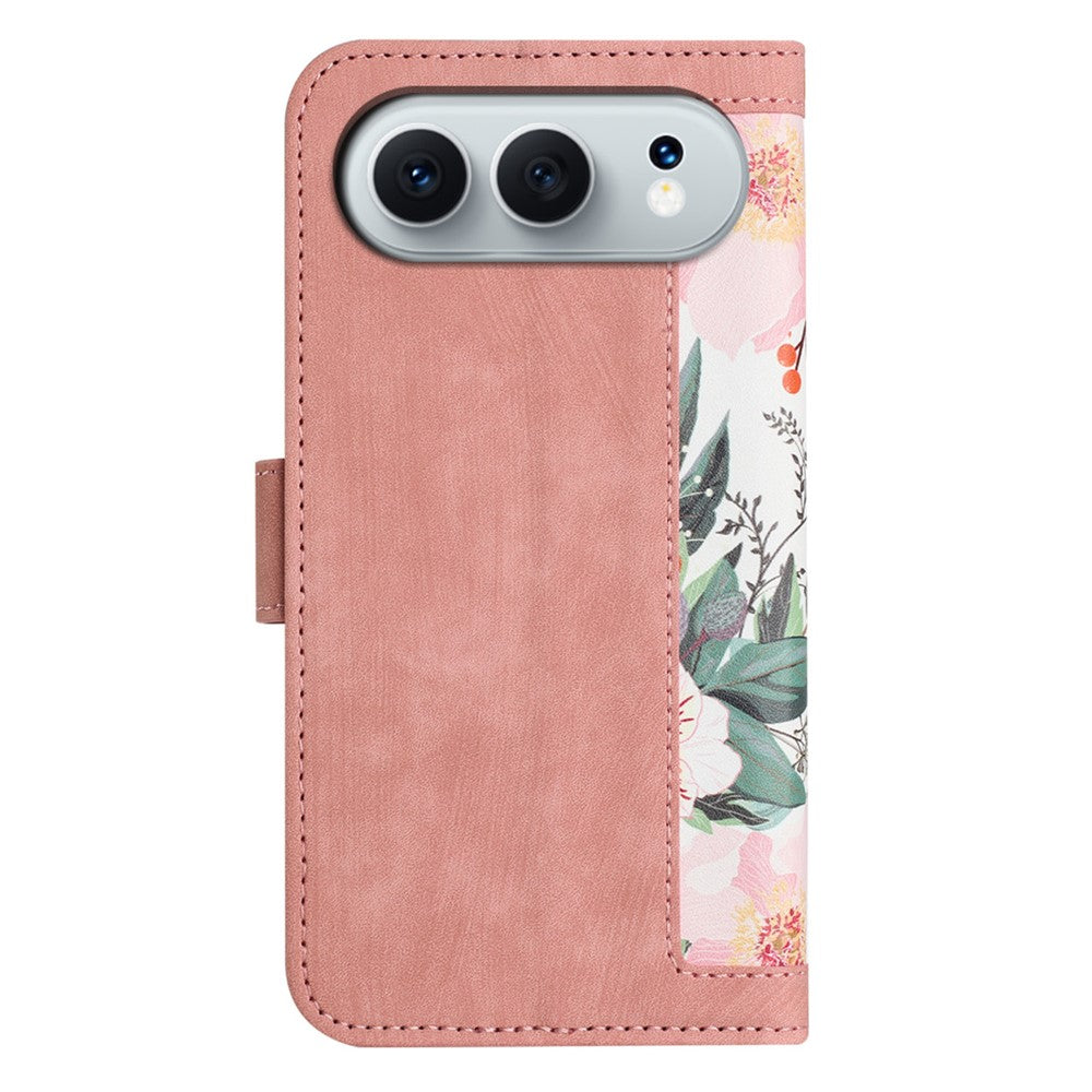 For Honor 500 5G / 500 Pro 5G Case PU Leather Floral Phone Cover with Card Slots