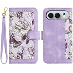 For Honor 500 5G / 500 Pro 5G Case PU Leather Floral Phone Cover with Card Slots