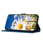 PU Leather Case for Honor Magic8 Lite 5G / X9d 5G / X70 5G Floral Phone Cover with Card Slots