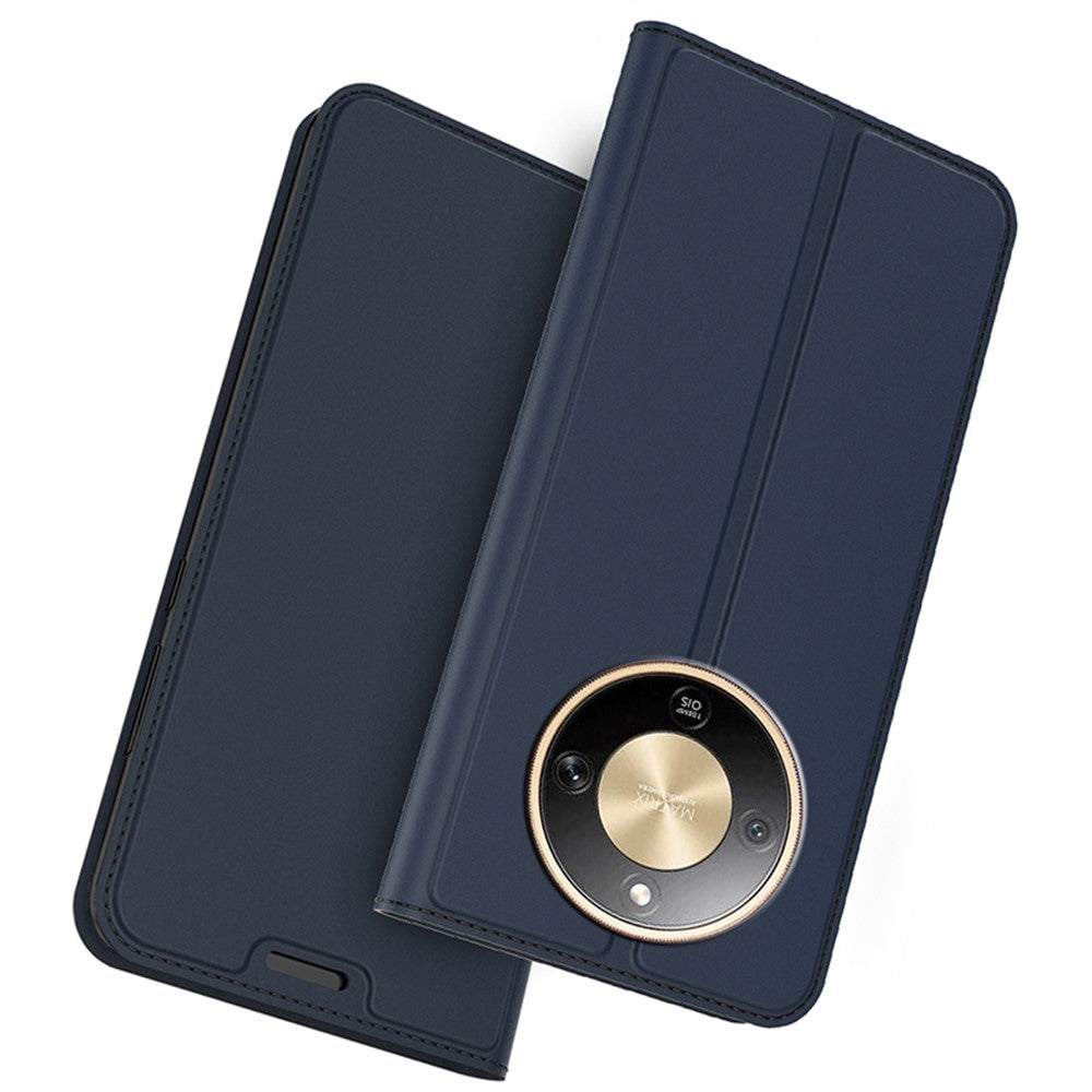 Phone Case For Honor Magic8 Lite 5G  /  X9d 5G  /  X70 5G PU Leather Phone Cover with Card Holder Stand