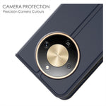 Phone Case For Honor Magic8 Lite 5G  /  X9d 5G  /  X70 5G PU Leather Phone Cover with Card Holder Stand