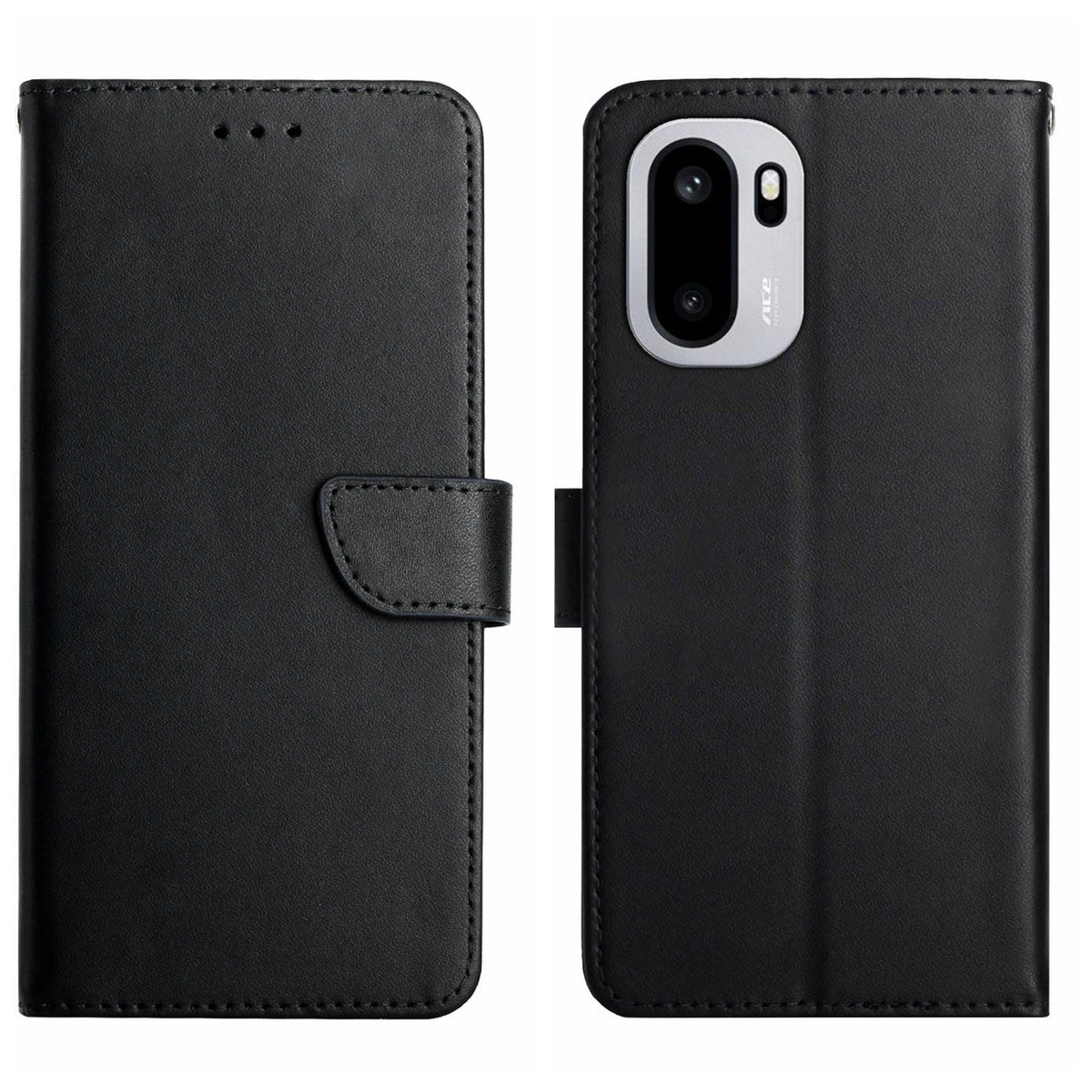 OnePlus 15R 5G-skal i äkta nötskinn, nappatextur