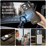 CASEME ME80 Series For iPhone 18 Pro Max / 17 Pro Max Magnetic Case RFID Blocking Leather PC TPU Phone Cover with Detachable Wallet