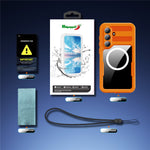 REDPEPPER For Samsung Galaxy S26+ IP68 Waterproof Case Clear Magnetic Phone Cover