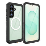 REDPEPPER FS-serien vandtæt IPX8-etui til Samsung Galaxy S26+, PC TPU PET gennemsigtigt magnetisk mobilcover