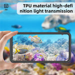 REDPEPPER FS-serien vandtæt IPX8-etui til Samsung Galaxy S26+, PC TPU PET gennemsigtigt magnetisk mobilcover