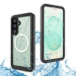 REDPEPPER FS Series For Samsung Galaxy S26+ IPX8 Waterproof Case PC TPU PET Clear Magnetic Phone Cover
