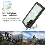 REDPEPPER FS Series For Samsung Galaxy S26+ IPX8 Waterproof Case PC TPU PET Clear Magnetic Phone Cover