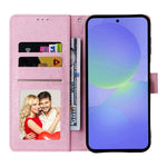 For Samsung Galaxy A37 5G Case RFID Blocking Flower Leather Phone Cover