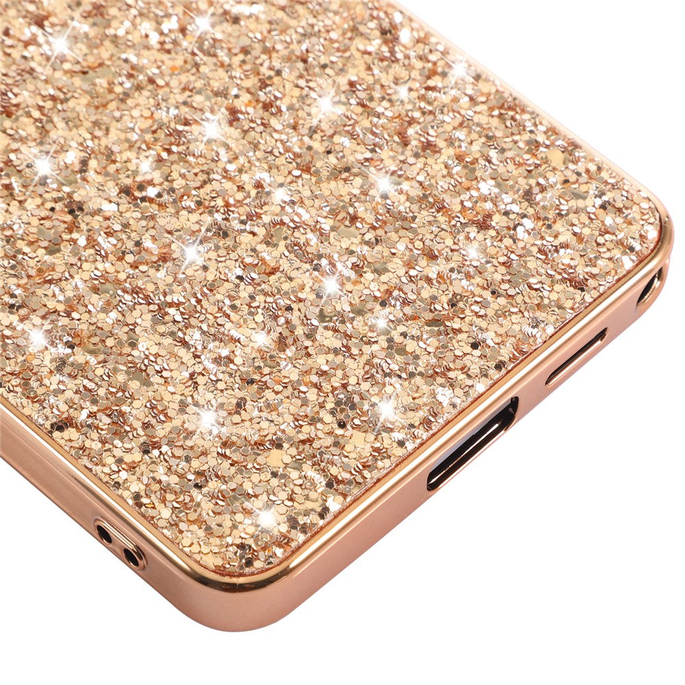 For Samsung Galaxy S26 Ultra Case Electroplating TPU + PC Sparkling Glitter Phone Back Cover