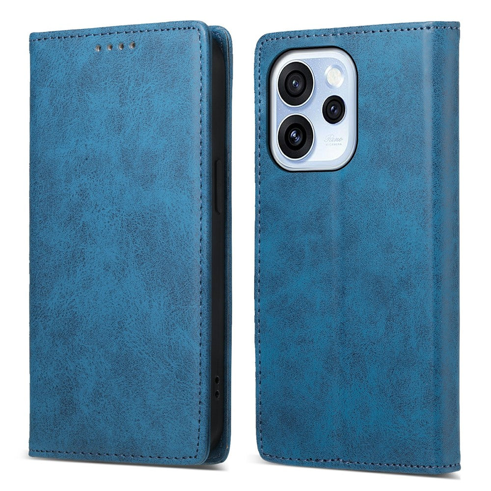 For Oppo Reno15 F 5G Wallet Case RFID Blocking PU Leather Phone Cover