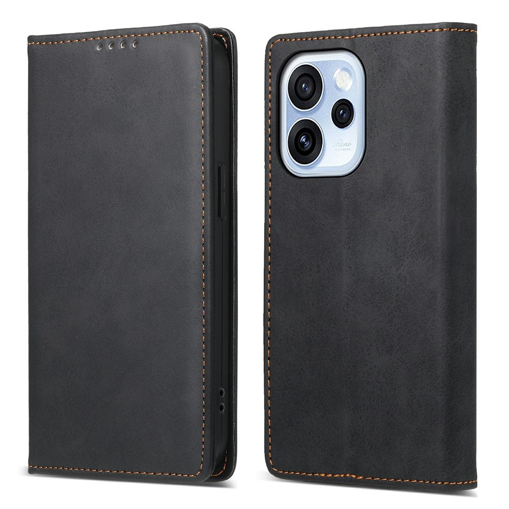 For Oppo Reno15 F 5G Wallet Case RFID Blocking PU Leather Phone Cover