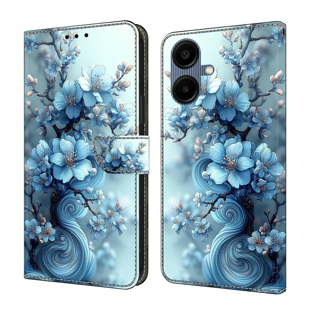 For Samsung Galaxy A08 5G / A08 4G / A07 5G / A07 4G Wallet Case Foldable Stand Pattern Printing Leather Flip Phone Cover