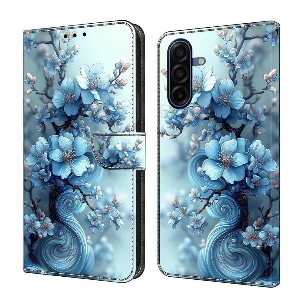 For Samsung Galaxy A57 5G Wallet Case Foldable Stand Pattern Printing Leather Flip Phone Cover
