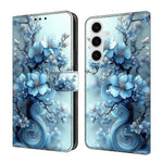 Samsung Galaxy S26+ Plånboksfodral Vikbart Stativ Mönstertryck Läder Flipfodral