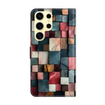 Samsung Galaxy S26 Ultra Plånboksfodral Vikbart Stativ Mönstertryck Läder Flipfodral