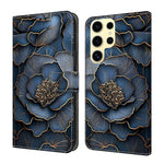 Samsung Galaxy S26 Ultra Plånboksfodral Vikbart Stativ Mönstertryck Läder Flipfodral