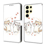Samsung Galaxy S26 Ultra Plånboksfodral Vikbart Stativ Mönstertryck Läder Flipfodral