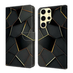 Samsung Galaxy S26 Ultra Plånboksfodral Vikbart Stativ Mönstertryck Läder Flipfodral
