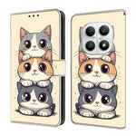 For Xiaomi Poco M8 5G / Redmi Note 15 5G (Global) Wallet Case Foldable Stand Pattern Printing Leather Flip Phone Cover