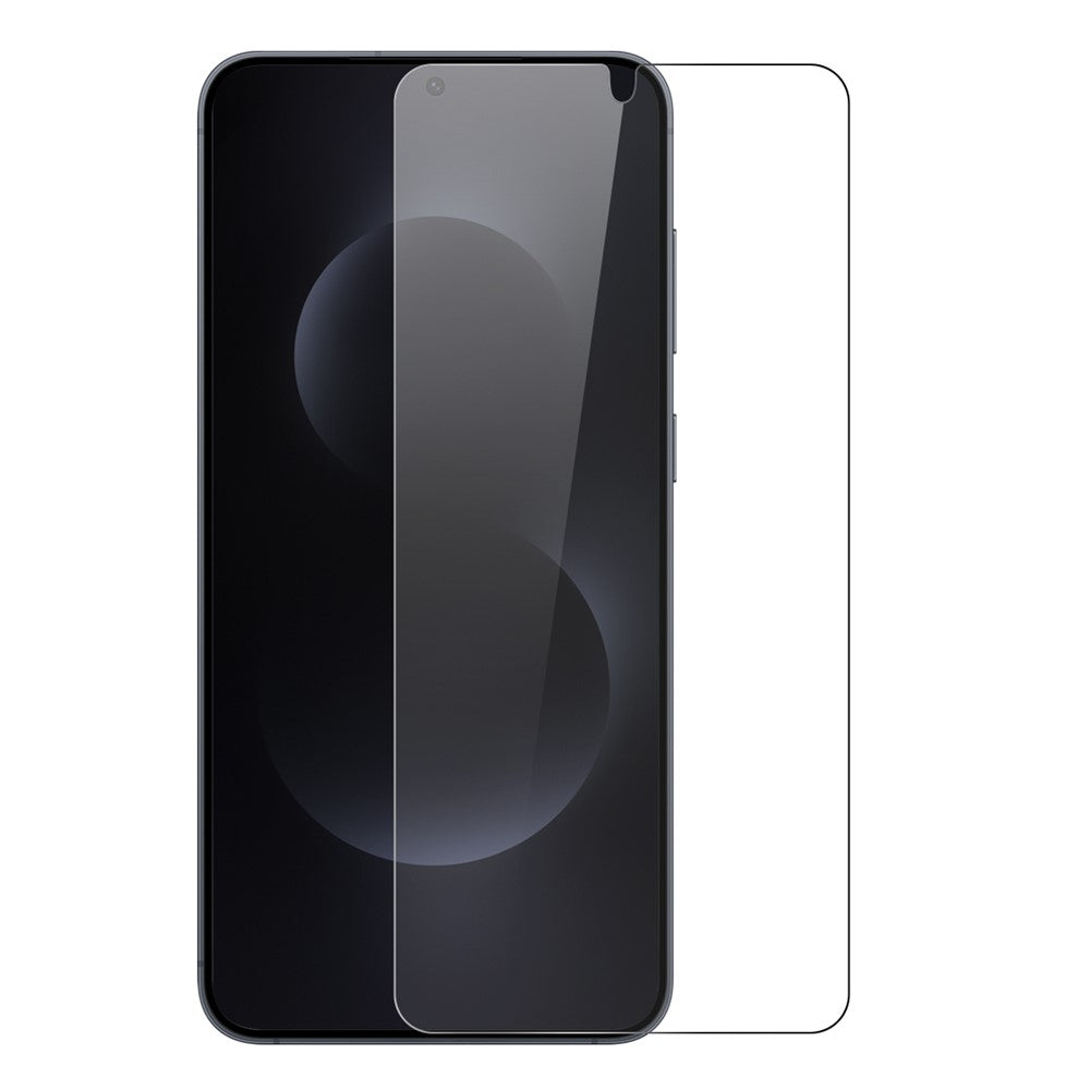 NORTHJO For Samsung Galaxy S26 TPU Phone Case + Tempered Glass Film + Camera Lens Protector (Support Fingerprint Unlock)