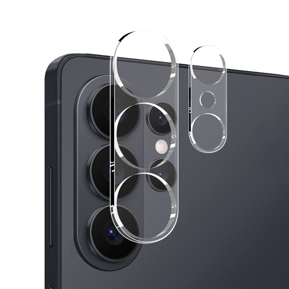 NORTHJO For Samsung Galaxy S26 Ultra TPU Phone Case + Tempered Glass Film + Camera Lens Protector (Support Fingerprint Unlock)