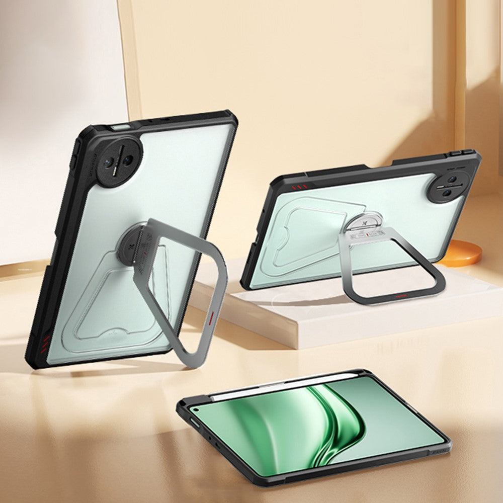 XUNDD For Huawei MatePad Mini Case Kickstand TPU + PC Shockproof Tablet Cover with Pen Slot (Stylus Not Included)