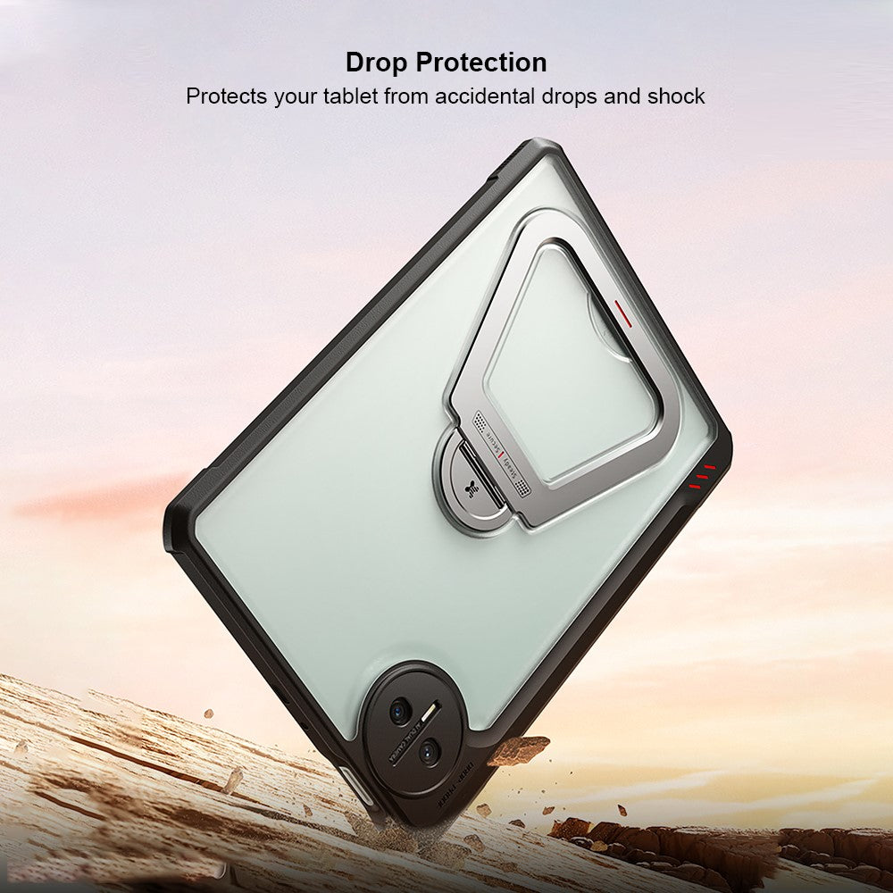 XUNDD For Huawei MatePad Mini Case Kickstand TPU + PC Shockproof Tablet Cover with Pen Slot (Stylus Not Included)