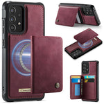 CASEME För Samsung Galaxy A52s 5G / Galaxy A52 5G Magnetiskt Skal ME80-serien Läder PC TPU mobilskal med Avtagbar Plånbok