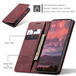CASEME För OnePlus 15 5G Plånboksfodral 013-serien PU-lädermobilfodral med stativ