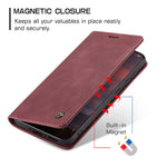 CASEME För OnePlus 15 5G Plånboksfodral 013-serien PU-lädermobilfodral med stativ
