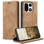 CASEME För OnePlus 15 5G Plånboksfodral 013-serien PU-lädermobilfodral med stativ