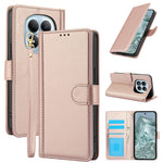 For Xiaomi Poco M8 5G / Redmi Note 15 5G (Global) / 15 4G (Global) Case PU Leather Stand View Phone Wallet Cover with Hand Strap