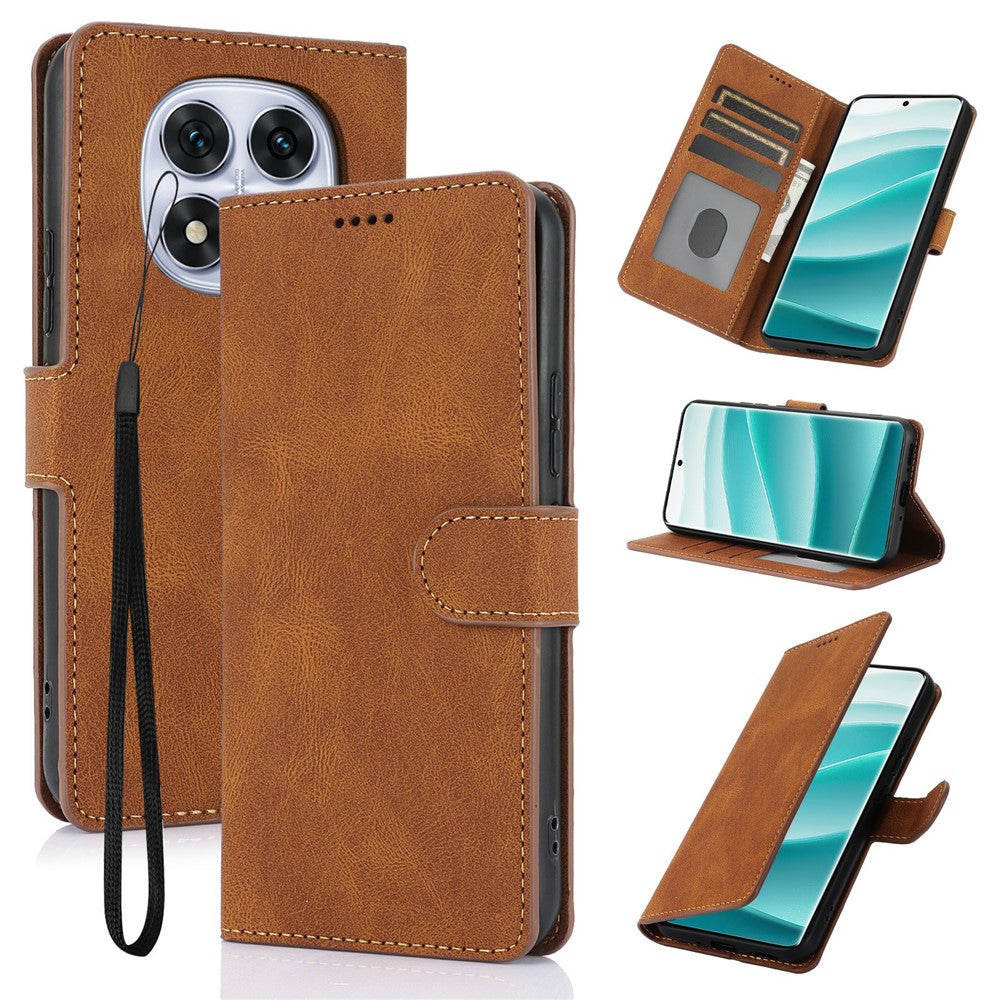 For Xiaomi Poco M8 5G / Redmi Note 15 5G (Global) / 15 4G (Global) Case PU Leather Phone Cover with Wallet Stand