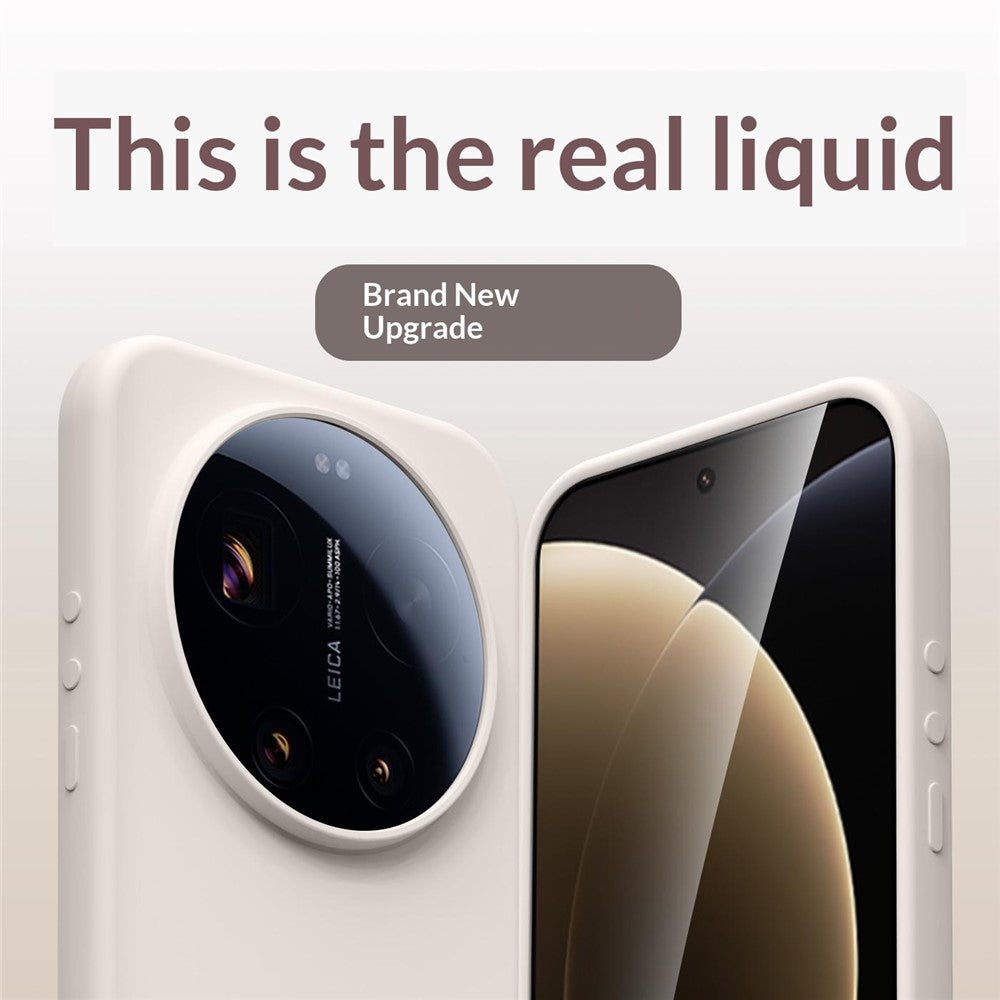 For Xiaomi 17 Ultra 5G Case Skin-Friendly Liquid Silicone + PC Phone Cover
