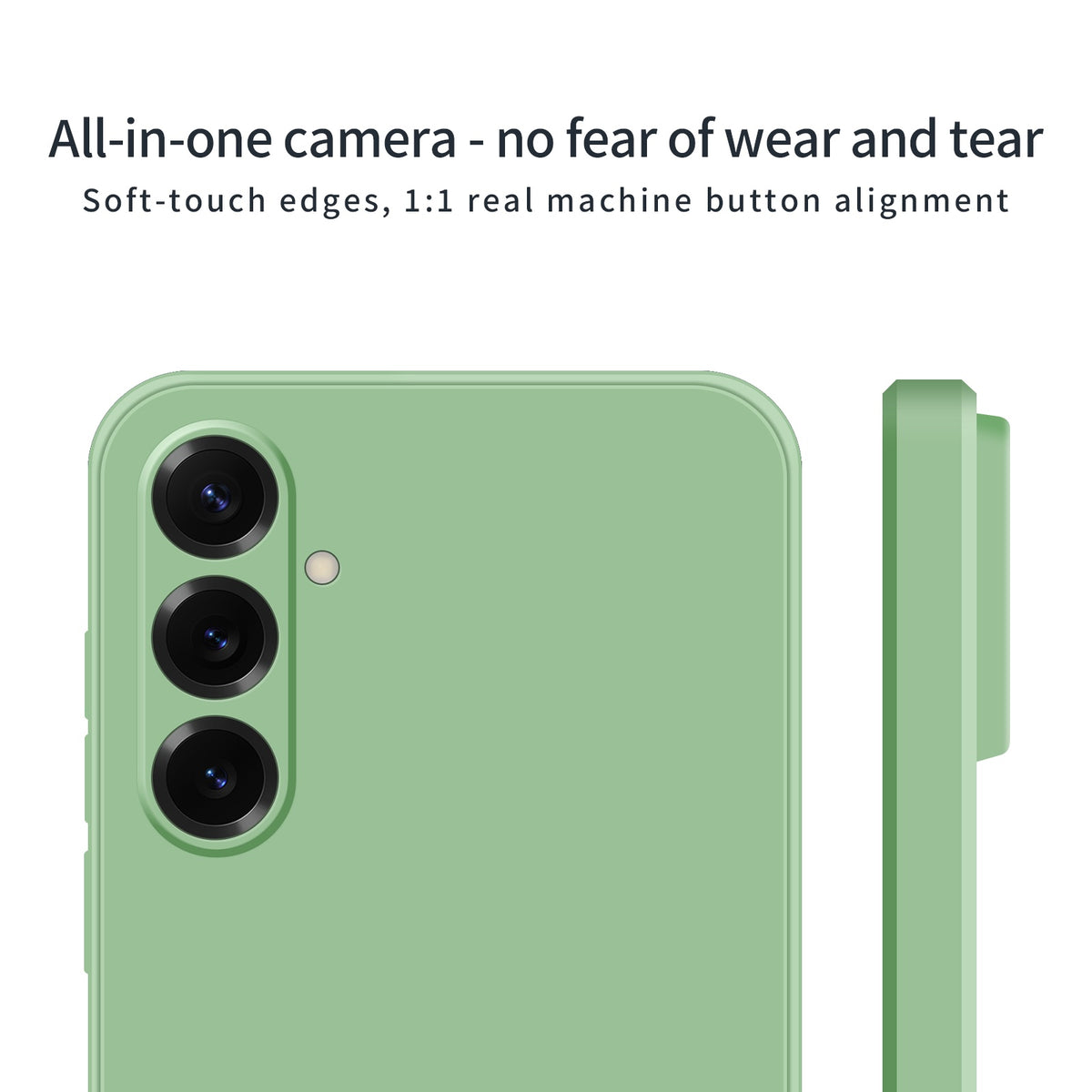 MOFI För Samsung Galaxy S26 Skal Skin Touch Mjukt TPU Skyddande mobilskal