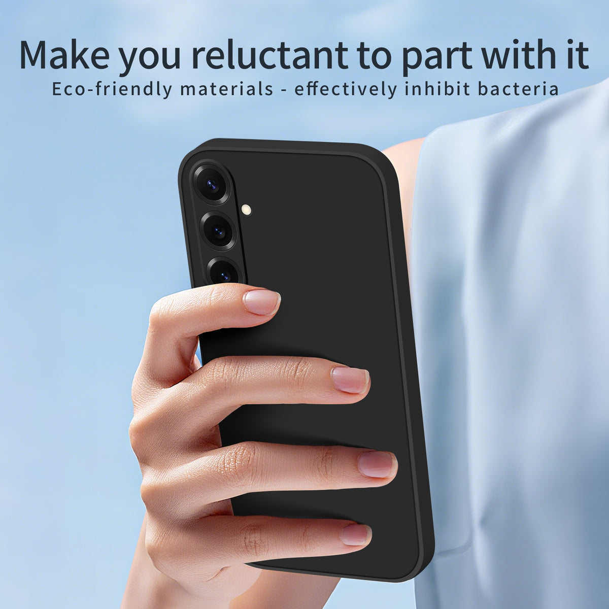MOFI För Samsung Galaxy S26 Skal Skin Touch Mjukt TPU Skyddande mobilskal