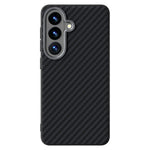 ABEEL For Samsung Galaxy S26 Magnetic Case Carbon Fiber Texture Phone Back Cover