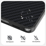 ABEEL For Samsung Galaxy S26 Magnetic Case Carbon Fiber Texture Phone Back Cover