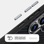 ABEEL For Samsung Galaxy S26 Magnetic Case Carbon Fiber Texture Phone Back Cover