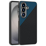 ABEEL For Samsung Galaxy S26 Magnetic Case Slim Carbon Fiber Texture TPU PC PU Phone Back Cover
