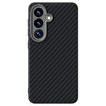 ABEEL For Samsung Galaxy S26+ Magnetic Case Carbon Fiber Texture Phone Back Cover