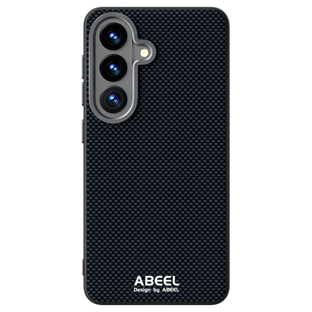 ABEEL For Samsung Galaxy S26+ Magnetic Case Printed PC TPU Aluminum Alloy Leather Phone Cover